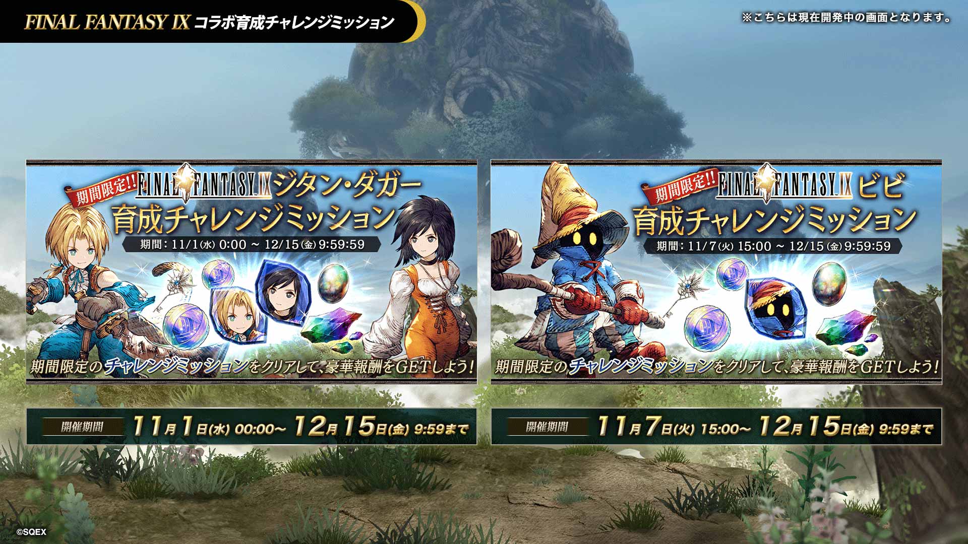 FFIX_コラボ育成チャレミ